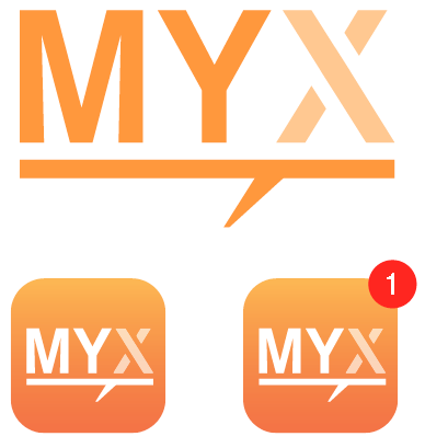 Logotip / icona App Myx